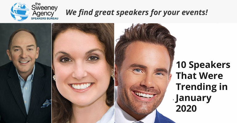 10 Speakers That Were Trending in January 2020