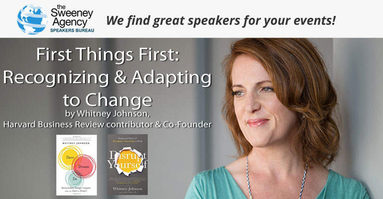 First Things First: Recognizing & Adapting to Change