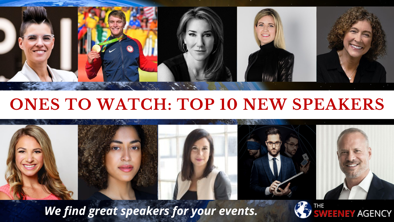 Ones to Watch: Top 10 New Keynote Speakers