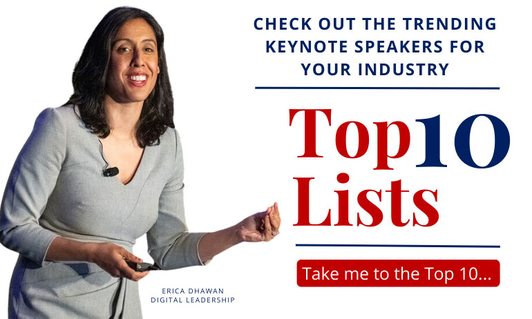 Check out our Top 10 Speaker Lists