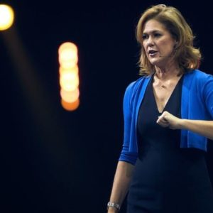 Leadership keynote speaker Sheila Heen at The Sweeney Agency Speakers Bureau