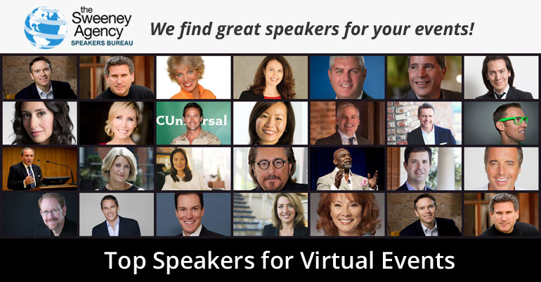 Highest Rated Speakers for Virtual Events